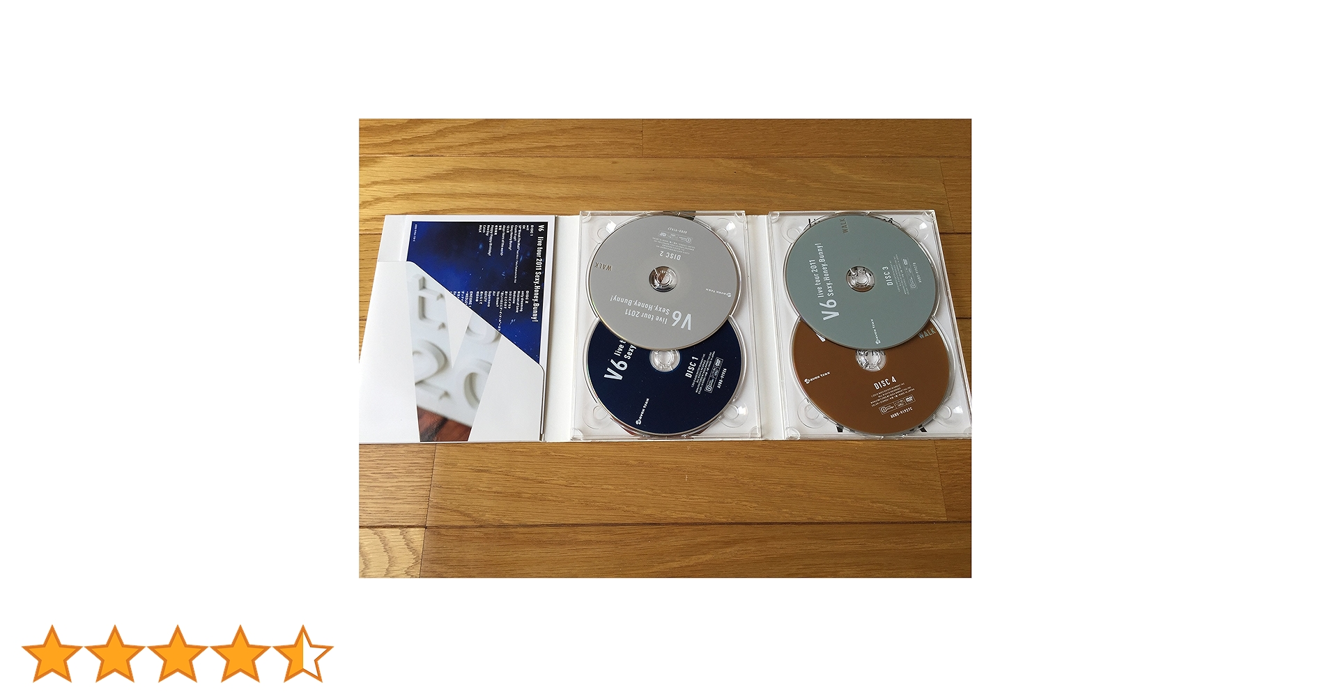 Amazon.co.jp: V6 live tour 2011 Sexy.Honey.Bunny!(WALK盤)(初回生産